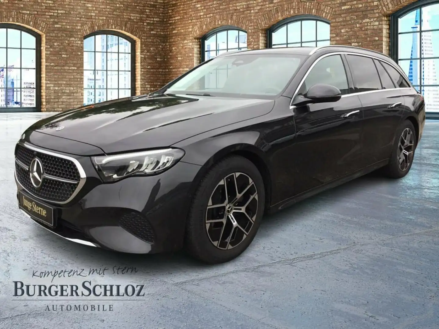 Mercedes-Benz E 220 d T Avantgarde SpurW W-Paket PDC SHZ LED Grau - 1