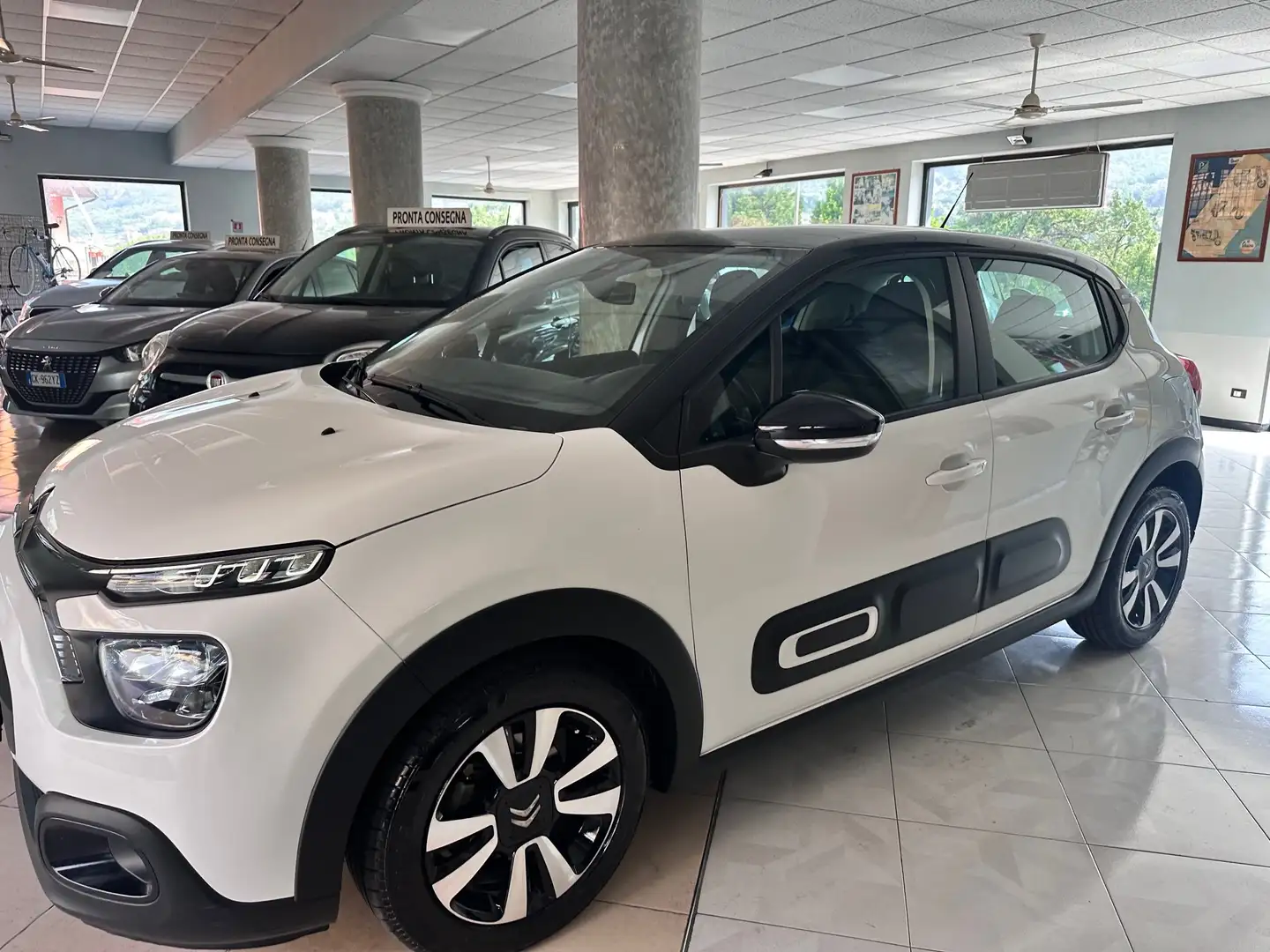 Citroen C3 C3 1.2 puretech Shine s Bianco - 2