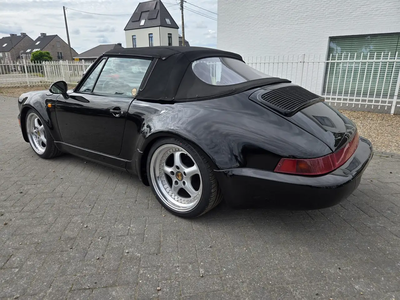 Porsche 911 Cabrio 1988 Turbo-look origineel, foto 4