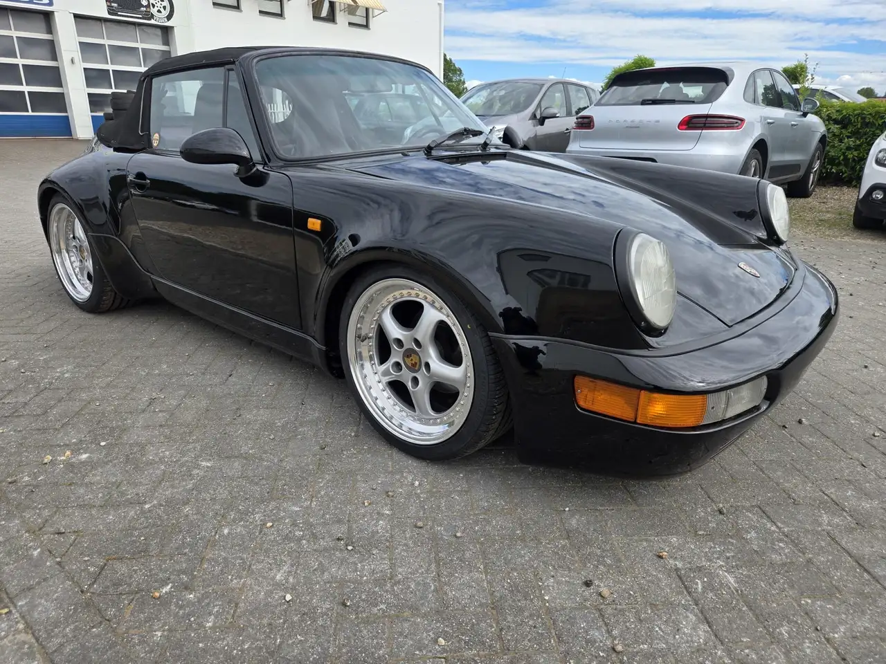 Porsche 911 Cabrio 1988 Turbo-look origineel, foto 2