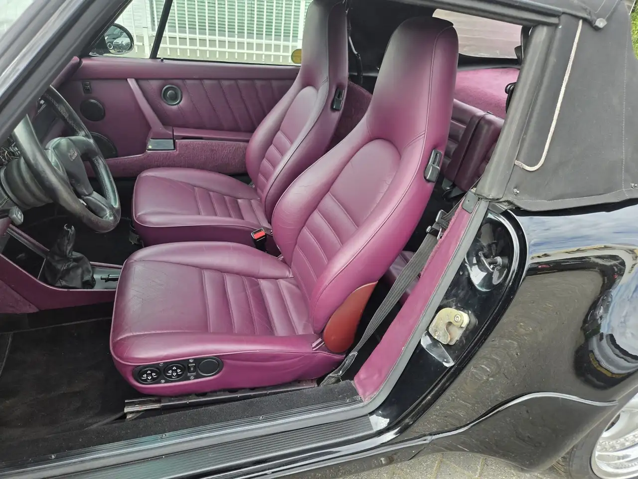 Porsche 911 Cabrio 1988 Turbo-look origineel, foto 9