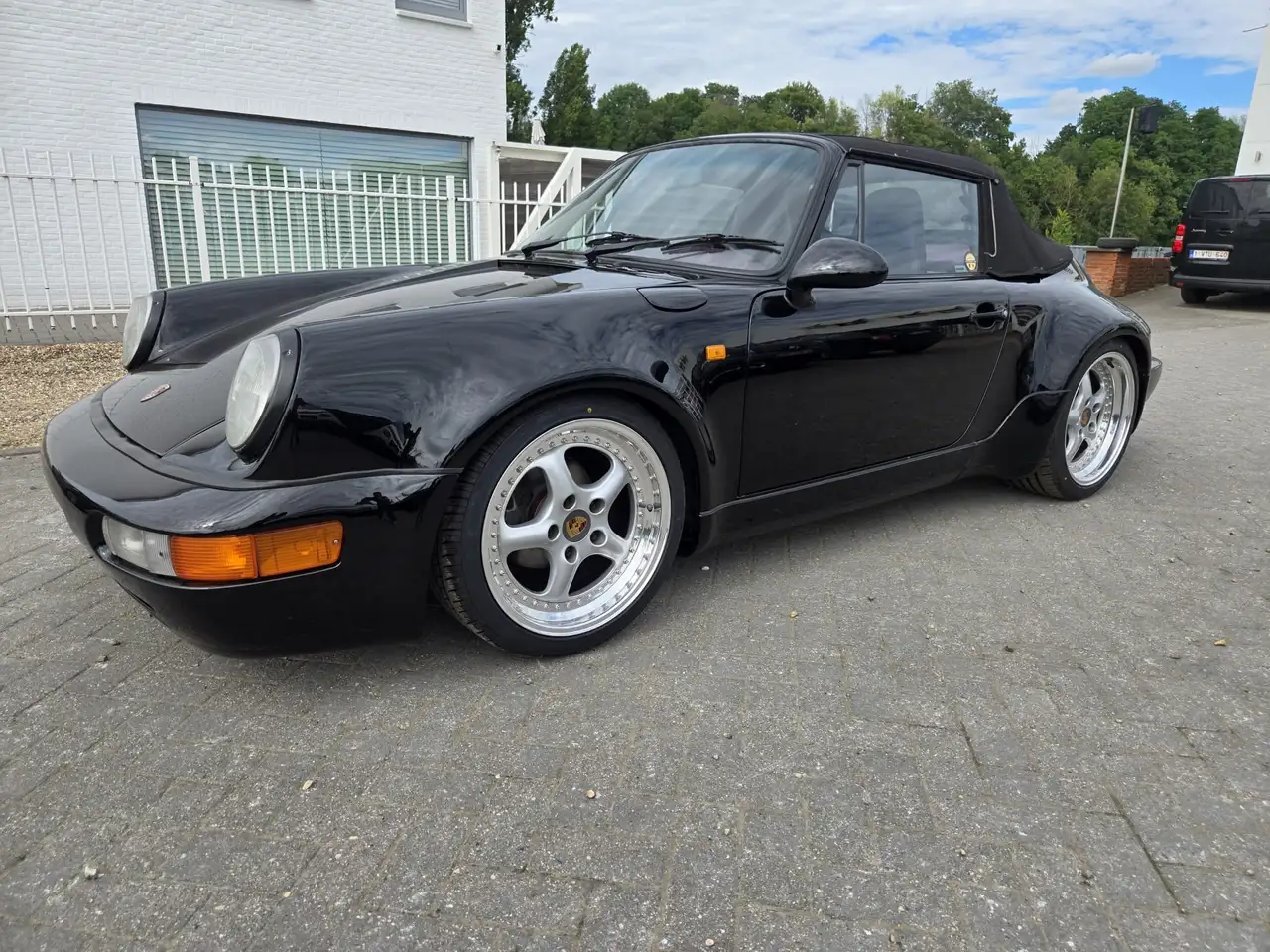 Porsche 911 Cabrio 1988 Turbo-look origineel, foto 1