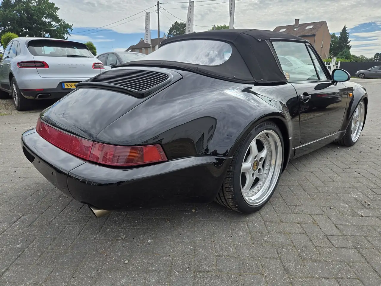 Porsche 911 Cabrio 1988 Turbo-look origineel, foto 7