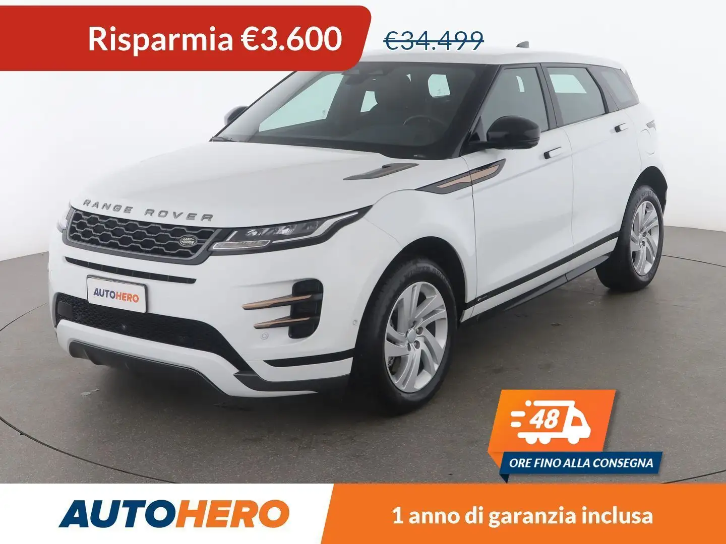 Land Rover Range Rover Evoque P300e Hybrid R-Dynamic S   Auto AWD  PHEV Bianco - 1