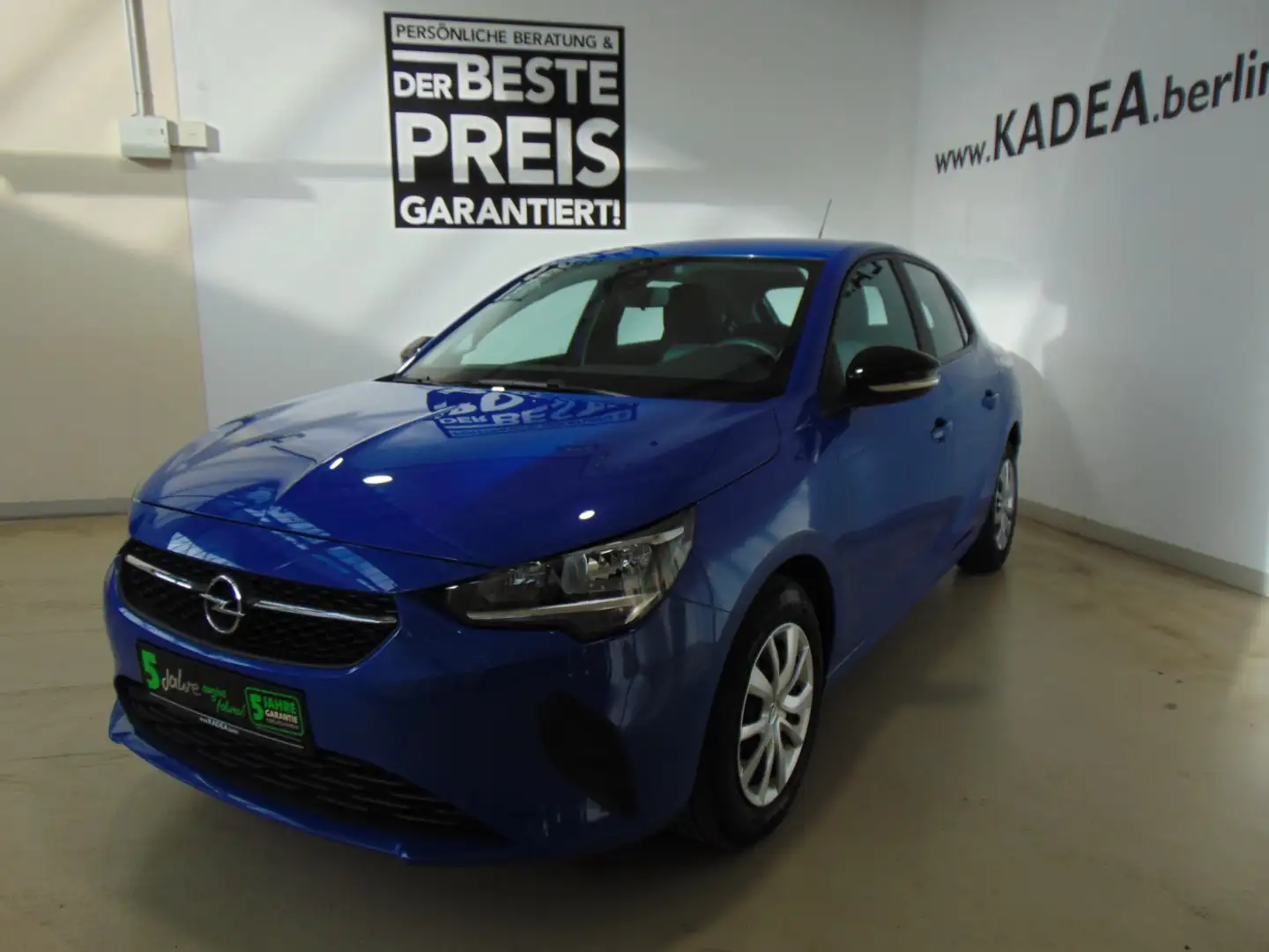 Opel Corsa F 1.2 Edition nur 8940 Kilometer !!! Bleu - 2