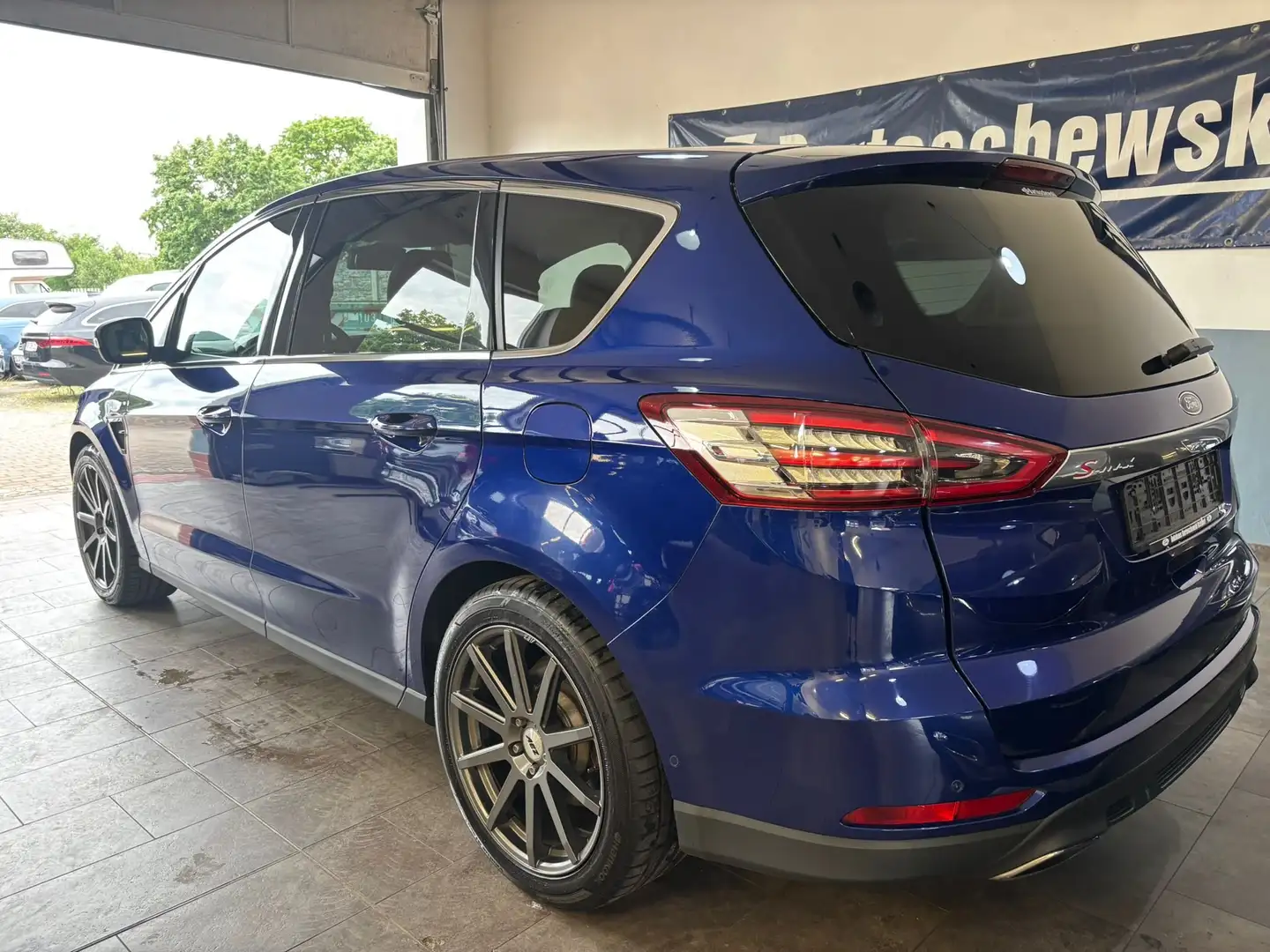 Ford S-Max Titanium Bleu - 2