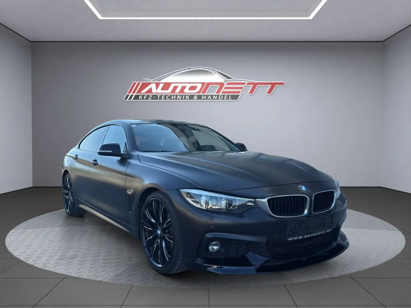 BMW 418 d Advant. GranCoupe F36 M-Paket *Maxhaust A.S. Černá - 1