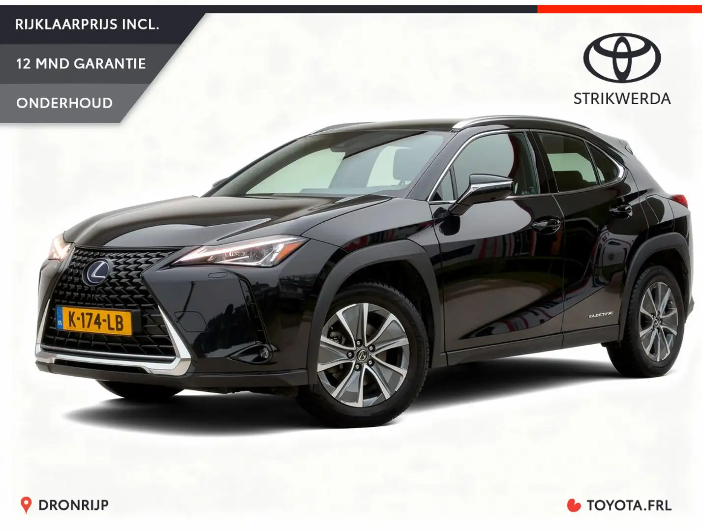 Lexus UX 300e Business 54 kWh 204 PK | Clima | Cruise | Carplay Schwarz - 1