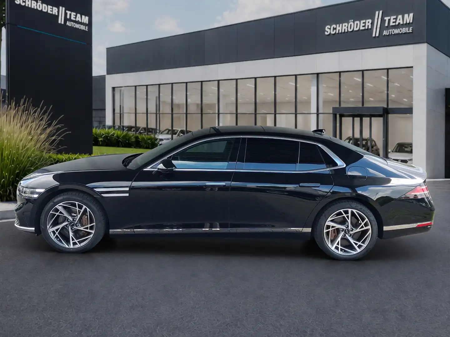 Genesis G90 T Mild Hybrid 3.5 AWD Pano B&O HuD 4-Sitzer Schwarz - 2
