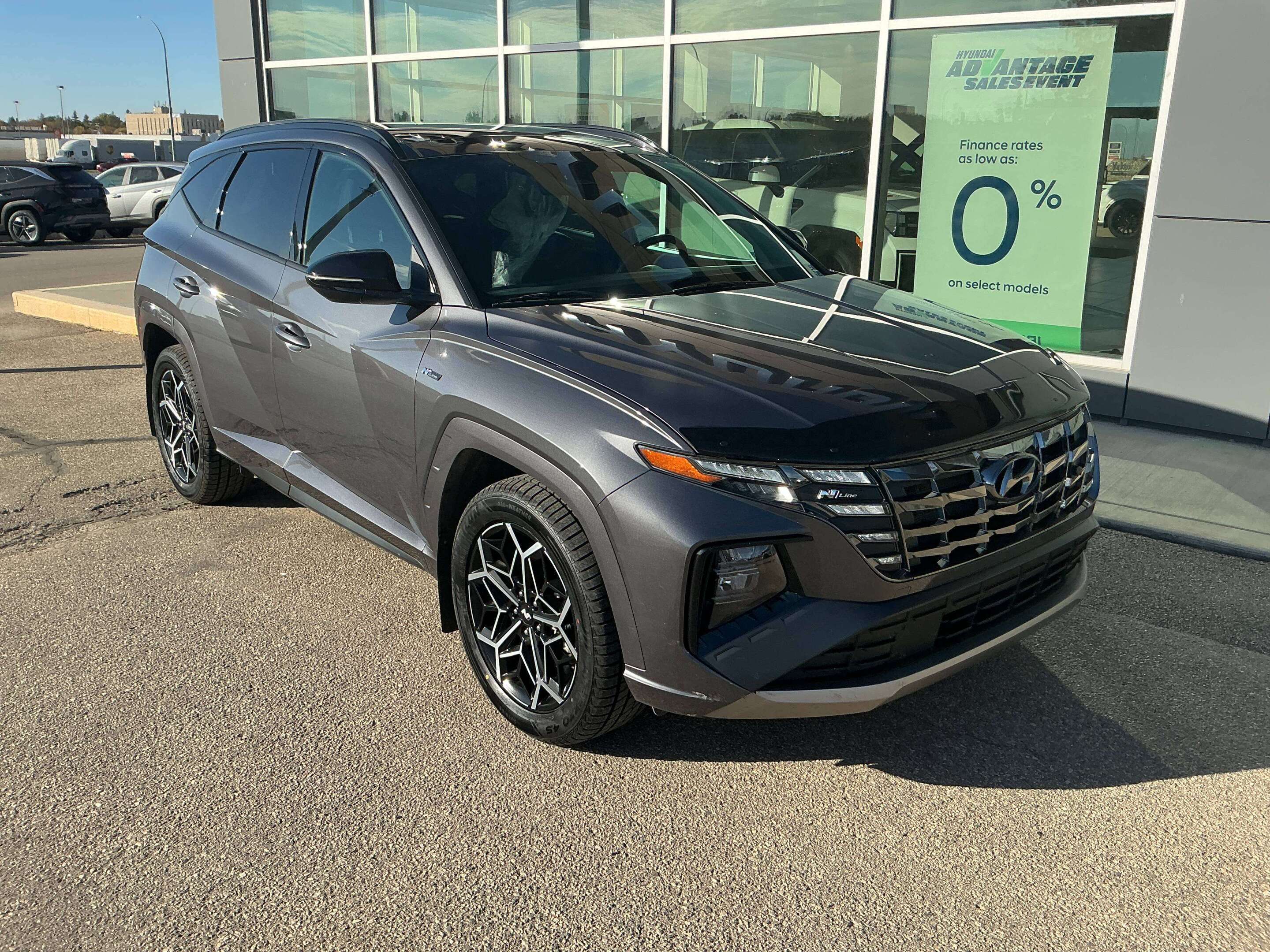 Gray 2024 Hyundai Tucson Hybrid SUV / Crossover All-Wheel Drive 6-Speed Automatic