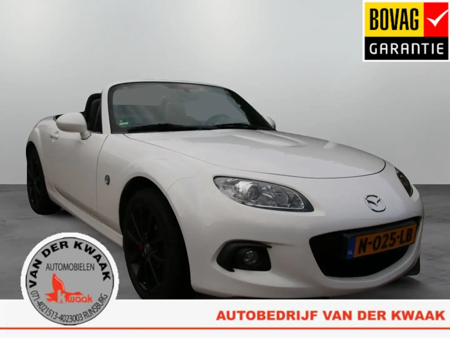 Mazda MX-5 Roadster Coupé 1.8 Hanabi Blanc - 1