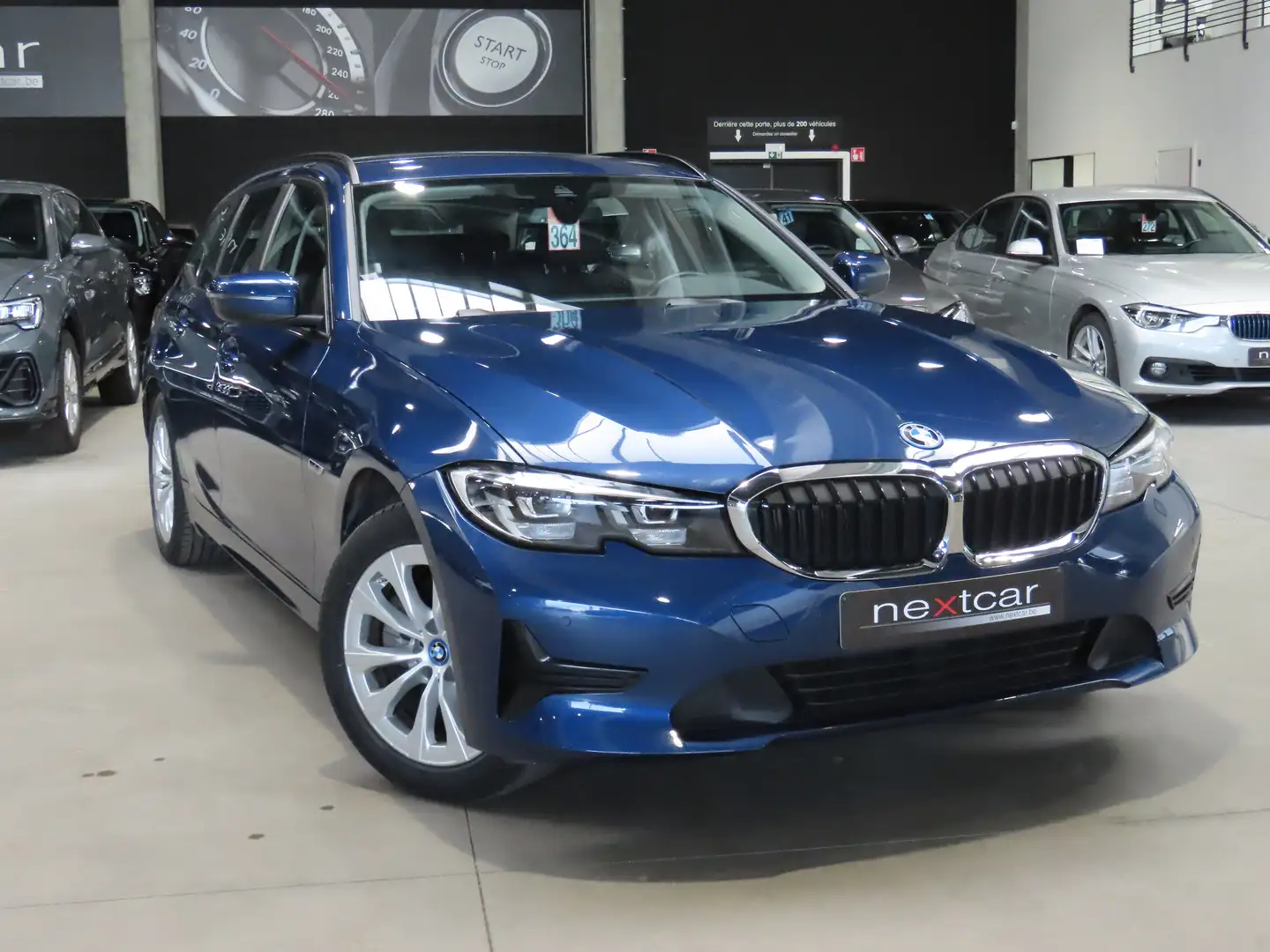 BMW 320 eA Touring Sportline NAVIPRO-LED-CUIR SPORT-CAMERA Bleu - 2
