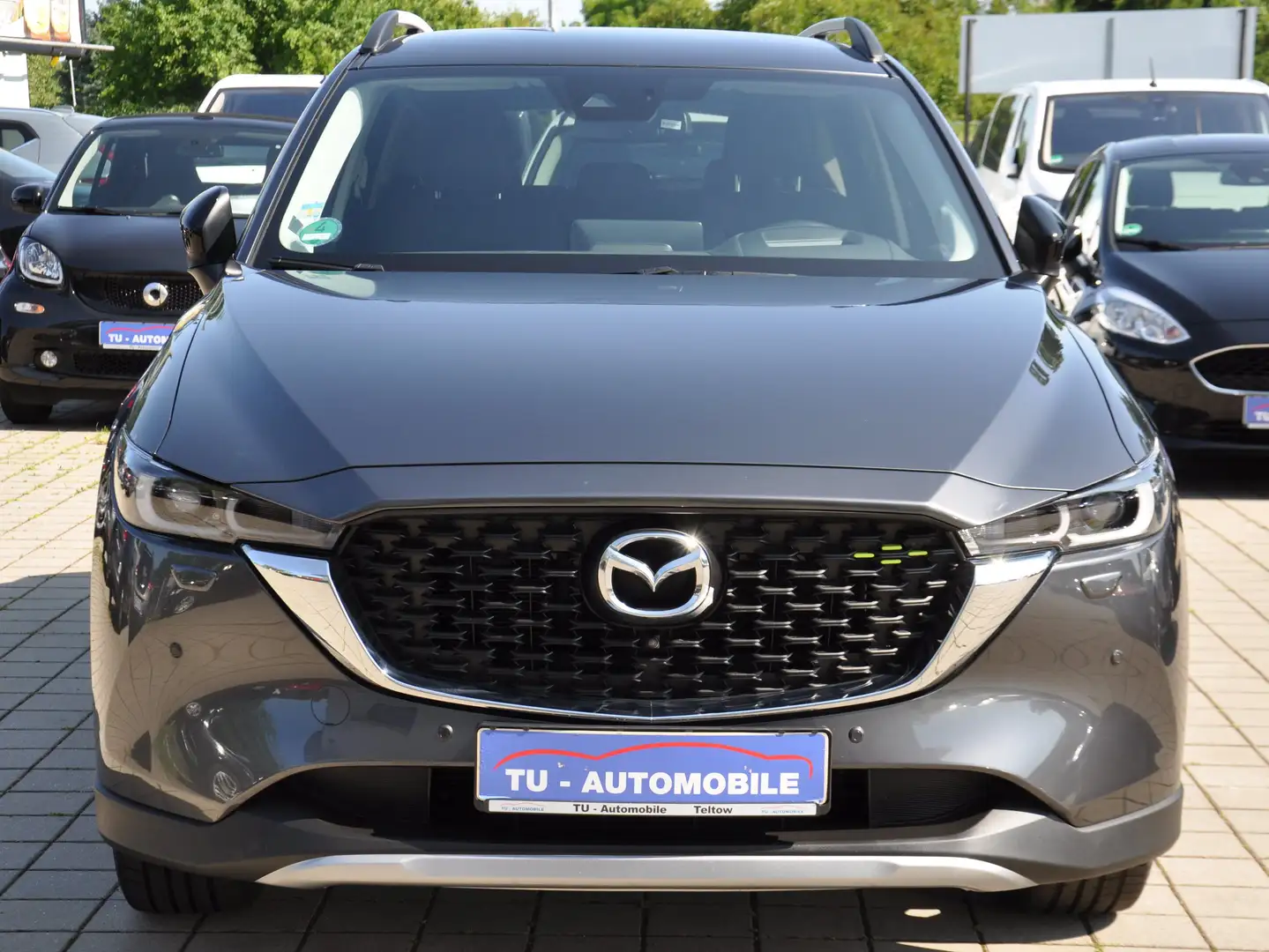 Mazda CX-5 2.5 194PS Newground Aut. NAVI-HUD-LED-360°-19" Grau - 2