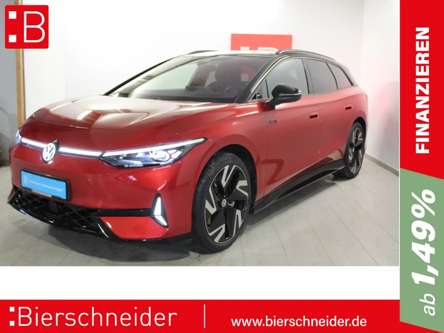 Volkswagen ID.7 GTX Tourer 4Mo. 21 AHK KAMERA 5J.-Garnatie Rouge - 1