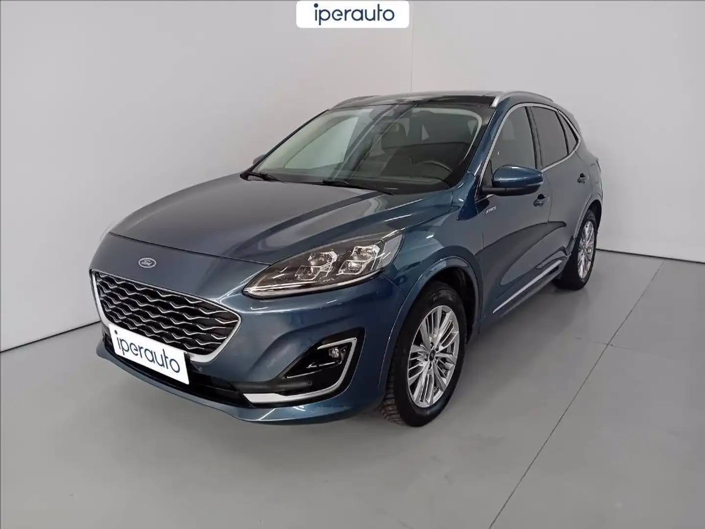 Ford Kuga 2.5 full hybrid vignale awd 190cv e-shifter Bleu - 1