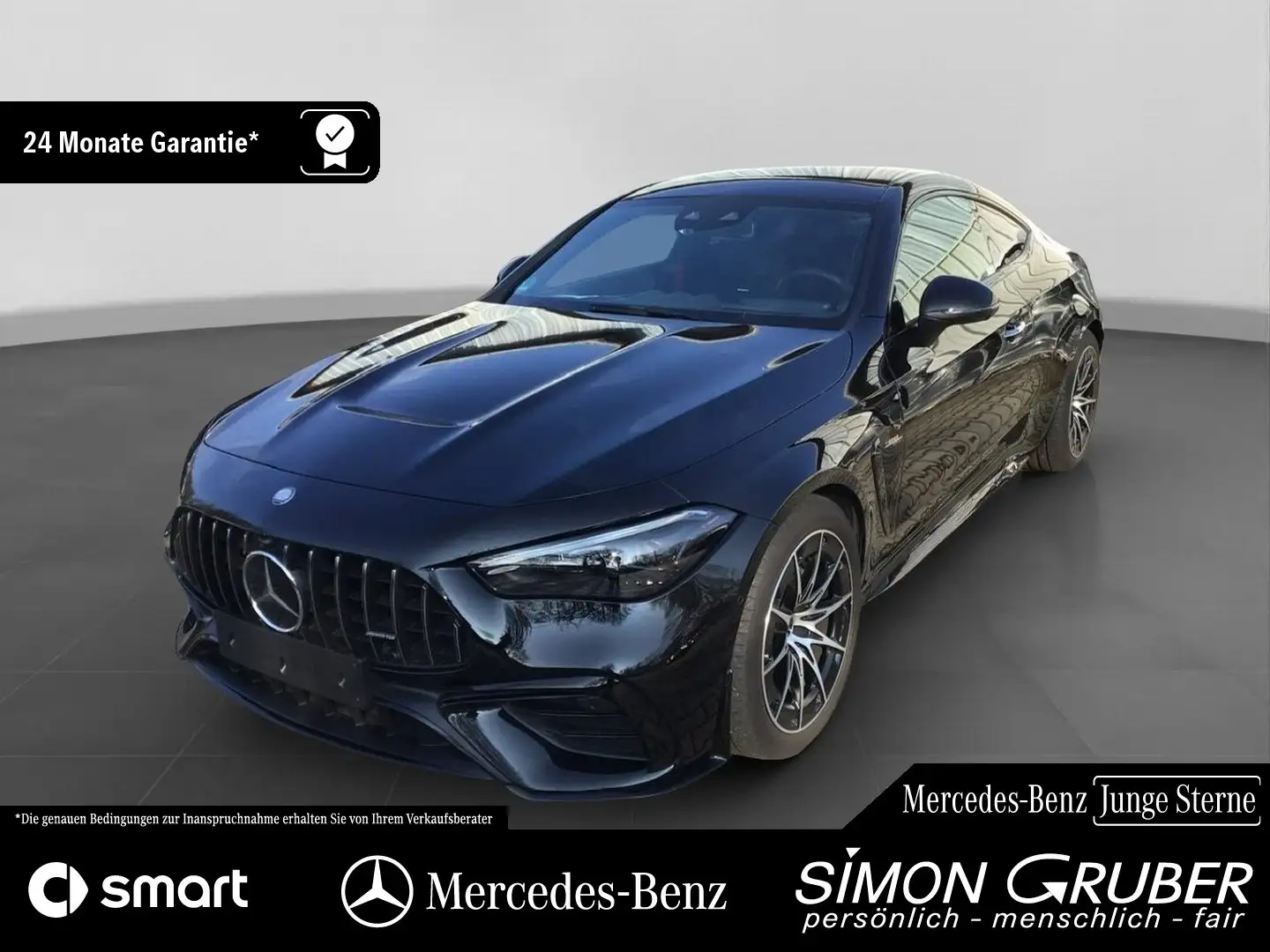 Mercedes-Benz CLE 53 AMG CLE 53 4M AMG Coupé Night HUD Pano HAL Burm 360° Чорний - 1