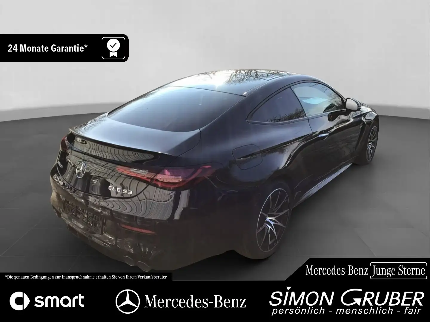 Mercedes-Benz CLE 53 AMG CLE 53 4M AMG Coupé Night HUD Pano HAL Burm 360° Schwarz - 2