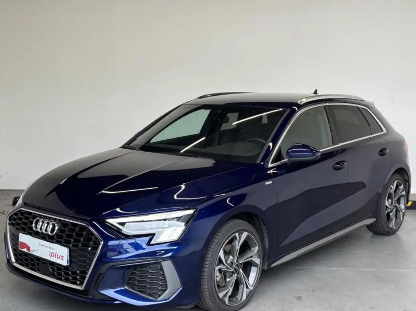 Audi A3 35 TFSI 150ch Mild Hybrid S line S tronic 7 Bleu - 1