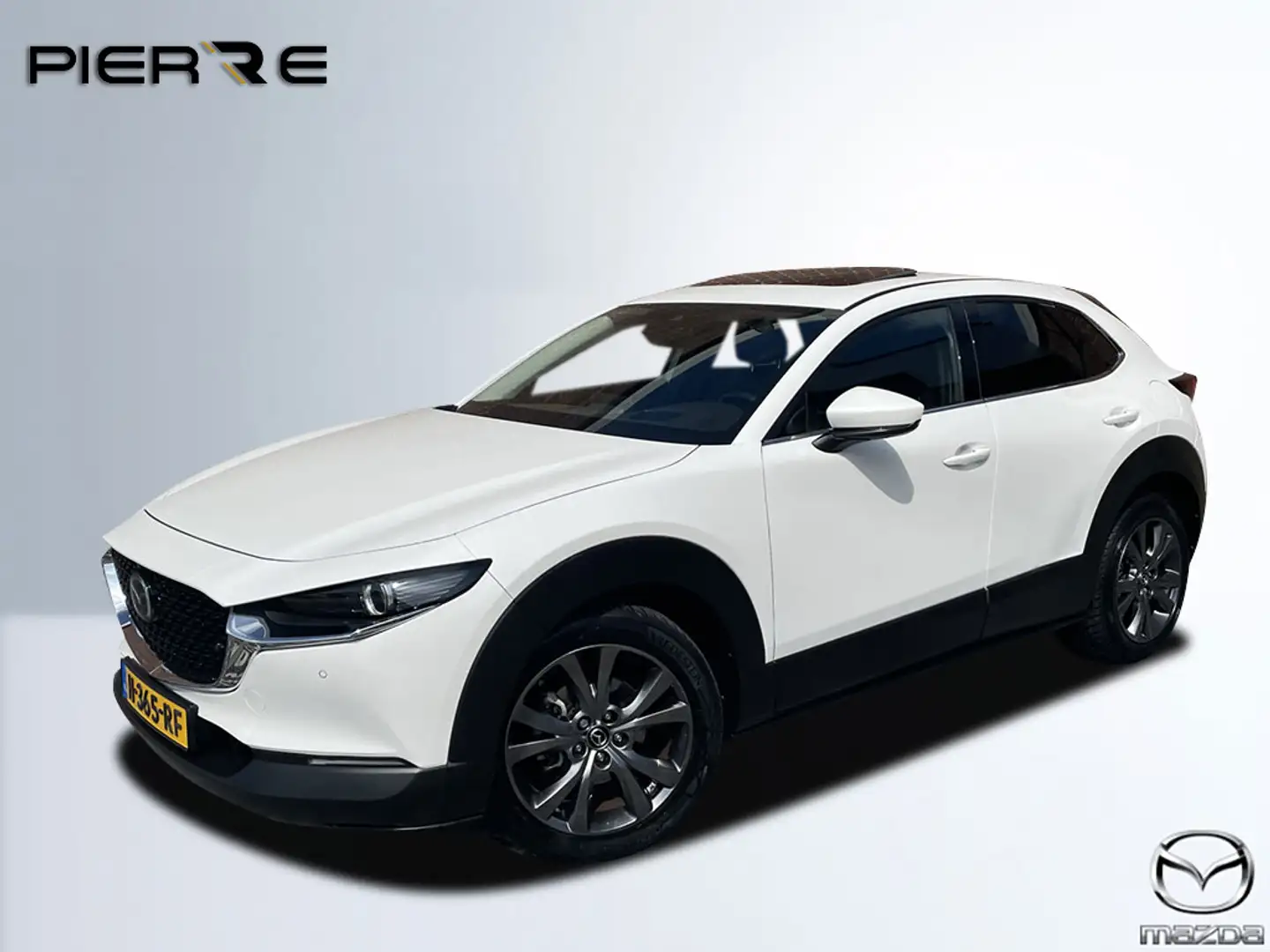 Mazda CX-30 2.0 e-SkyActiv-X 180 M Hybrid Luxury | AUTOMAAT | Bianco - 1