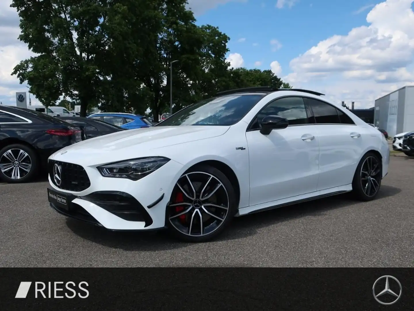 Mercedes-Benz CLA 35 AMG 4M CP AMG PANO AERO NIGHT II MULTIB TOTW Blanco - 2