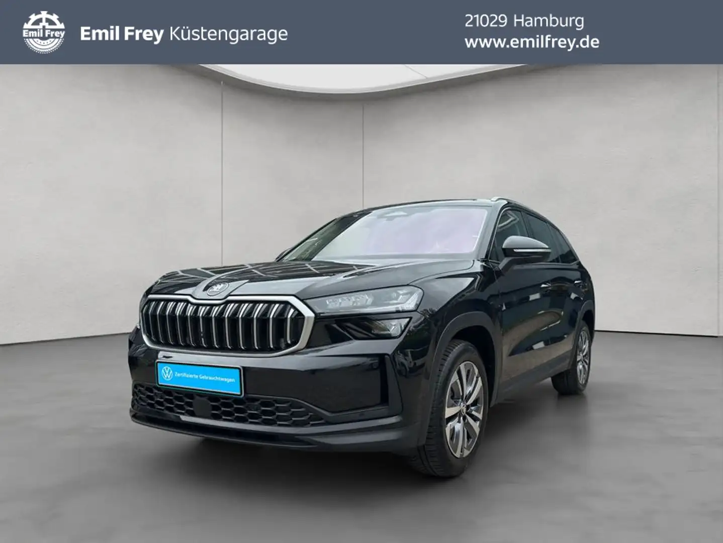 Skoda Kodiaq Selection 2.0 TDI 4x4 DSG AHK NAVI 360° P Schwarz - 1