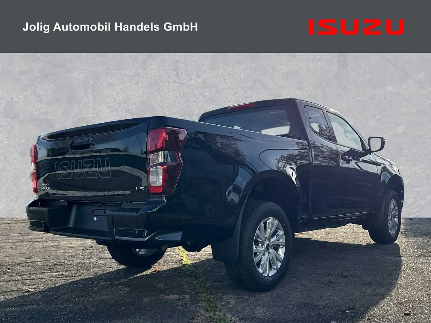 Isuzu D-Max Space Cab 4WD Autm. LS am Lager Schwarz - 2