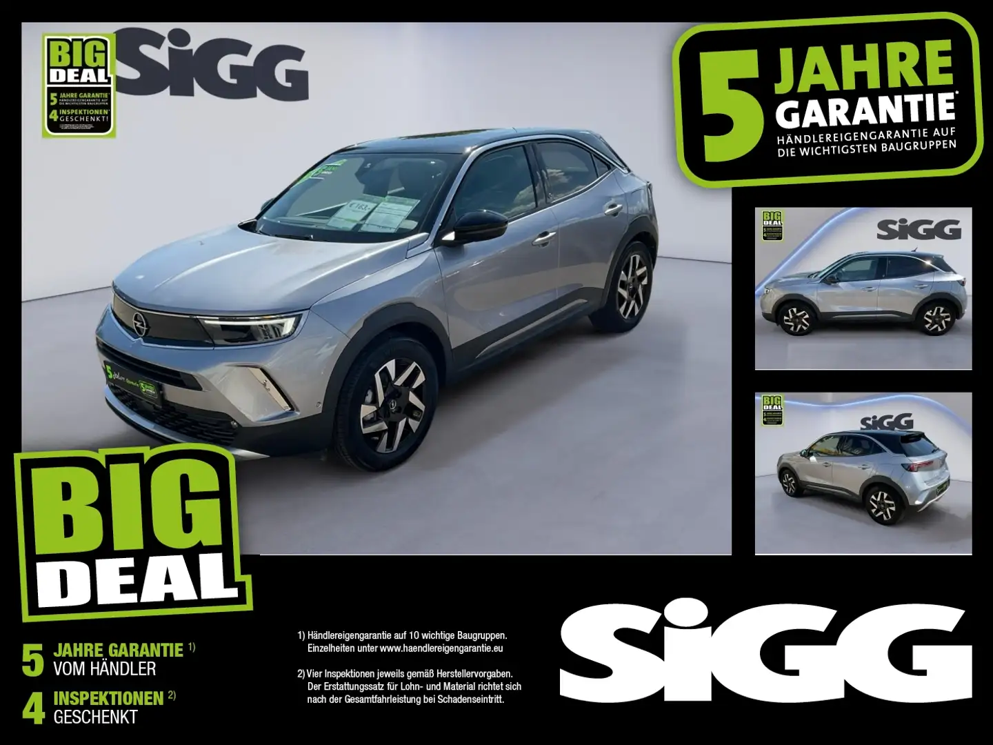 Opel Mokka-E Mokka e Elegance FLA SpurH SpurW LM KAM LED PDC Gris - 1