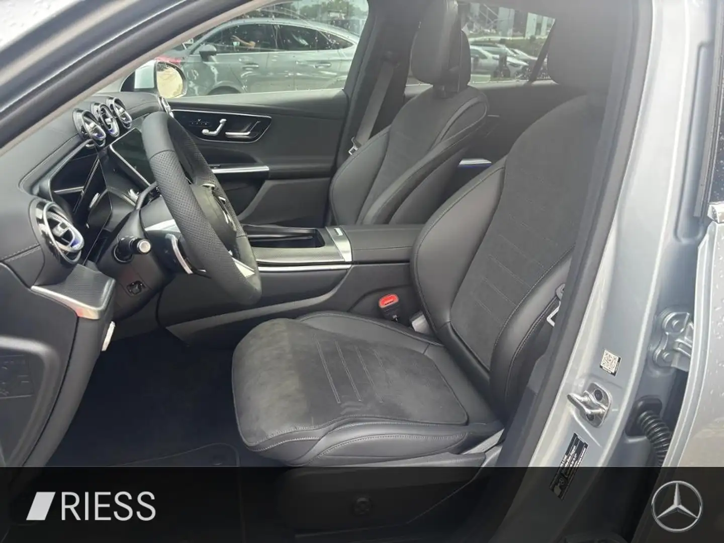 Mercedes-Benz GLC 300 de 4M Coupé EQ AMG+AHK+PANO+MEMORY+360°+ Silber - 2