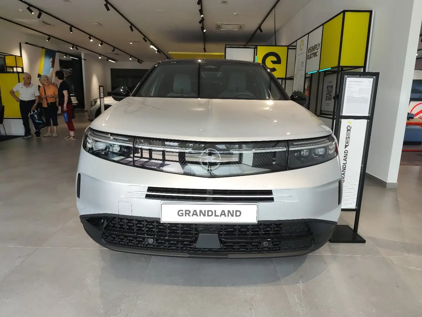 Opel Grandland Grandland Hybrid 145 CV EDCT GS Gris - 2