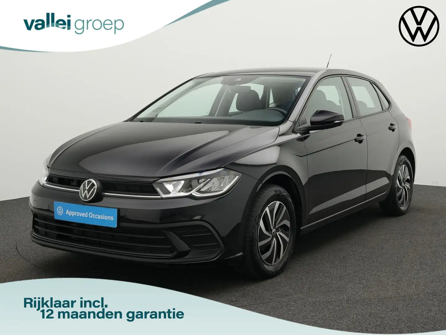 Volkswagen Polo 1.0 TSI 95 pk DSG Life | Achteruitrijcamera | Navi Zwart - 1