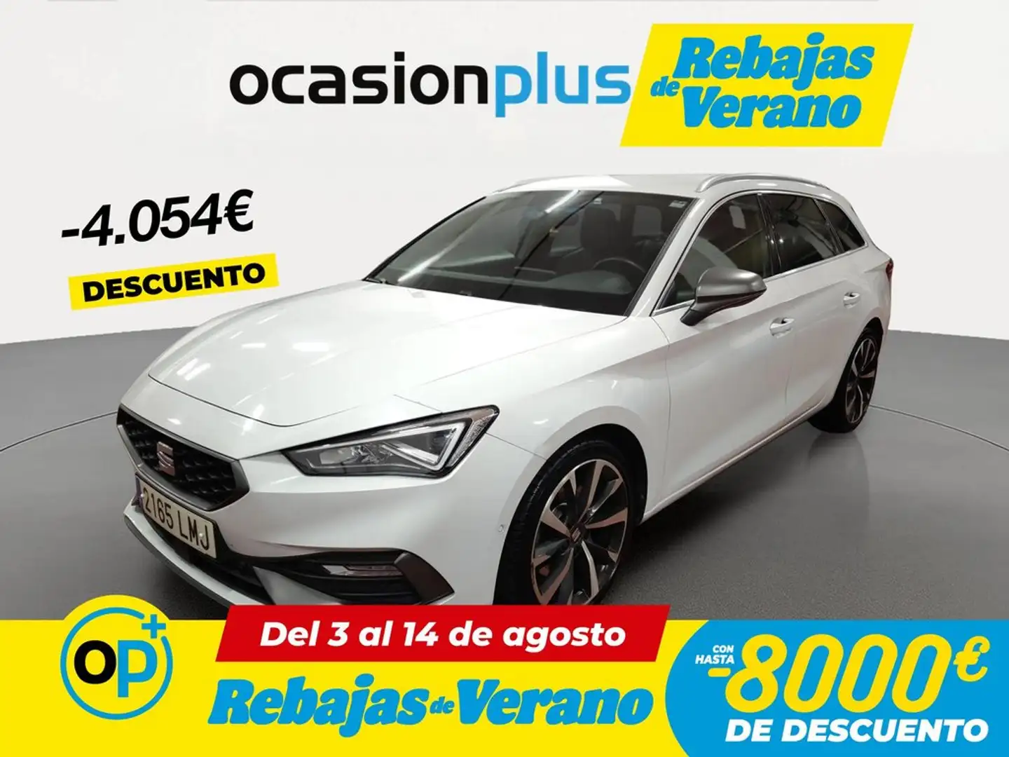 SEAT Leon ST 2.0TDI CR S&S FR DSG-7 150 Blanco - 1