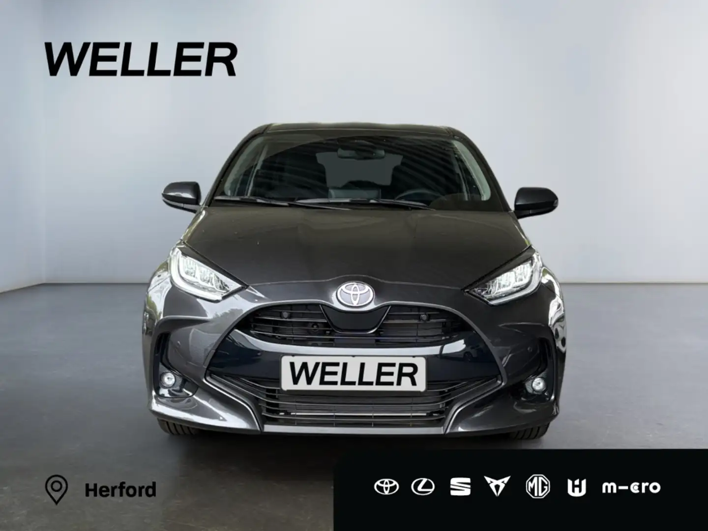 Toyota Yaris Hybrid 116 1.5 Teamplayer *LED*CarPlay*CAM* Grau - 2