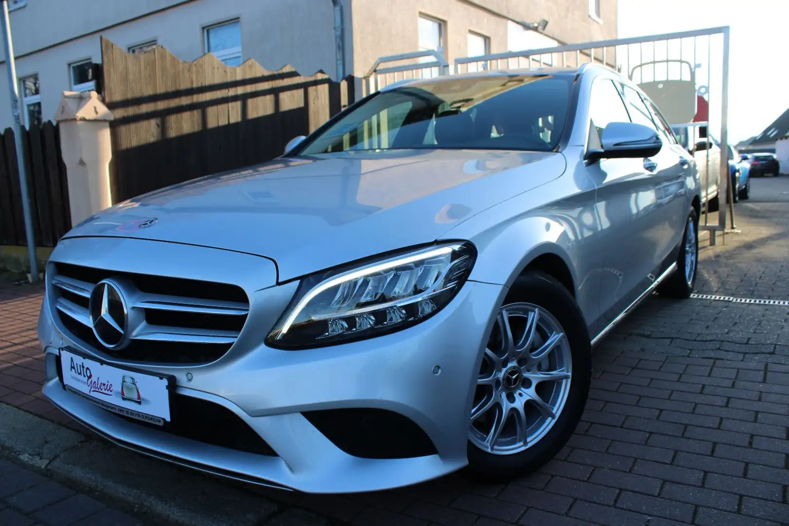 Mercedes-Benz C 200 C T-Modell|Automatik|Avantgarde|LED|Alu Silber - 1