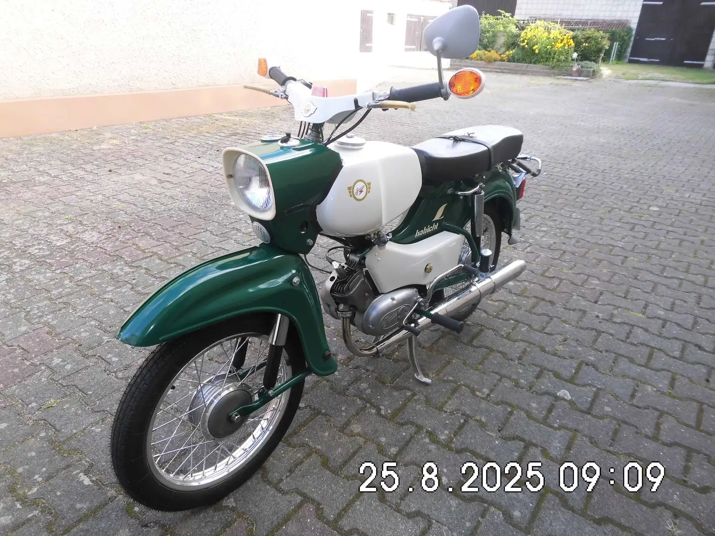 Simson Habicht 50 Habicht Neuaufbau Vape Papiere voll fahrtauglich zelena - 1