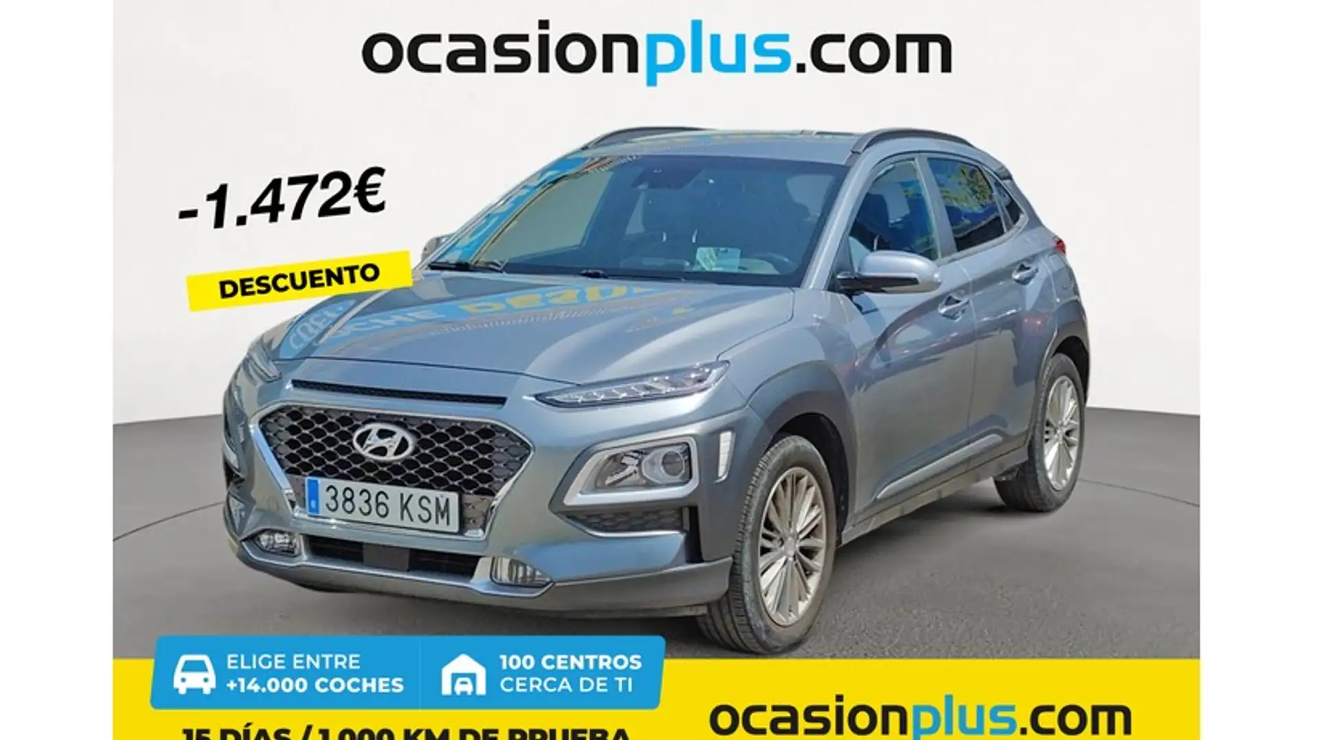 Hyundai KONA 1.0 TGDI Tecno Red 4x2 Gris - 1