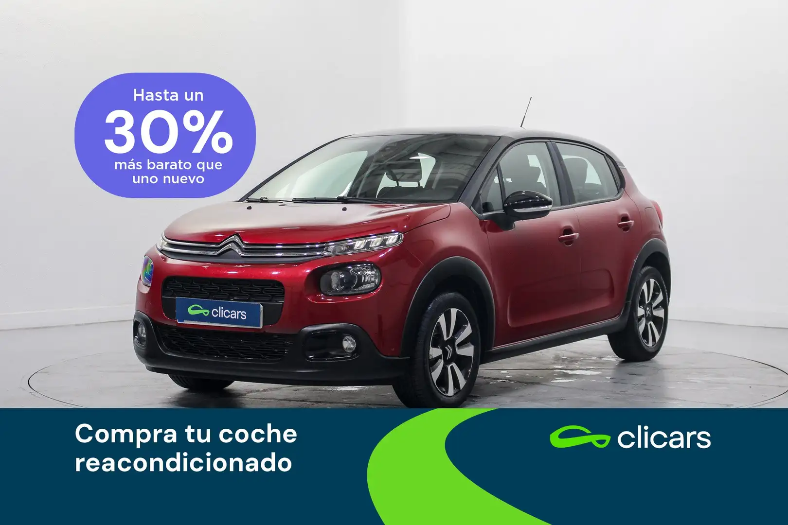 Citroen C3 1.2 PureTech S&S Feel 83 Rojo - 1