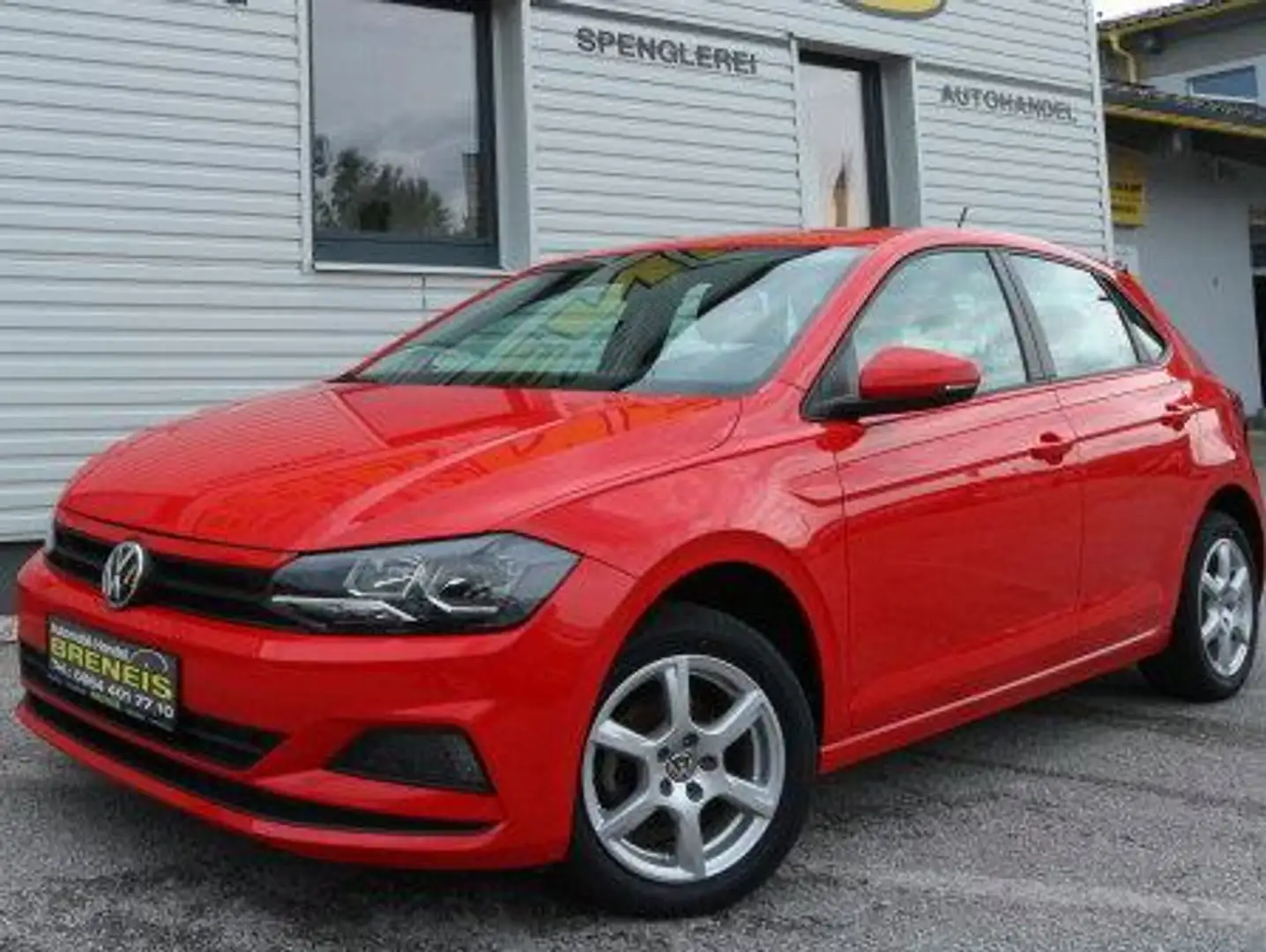 Volkswagen Polo Trendline*NUR 22000KM*Sitzh.*1.Besitz* Rot - 2