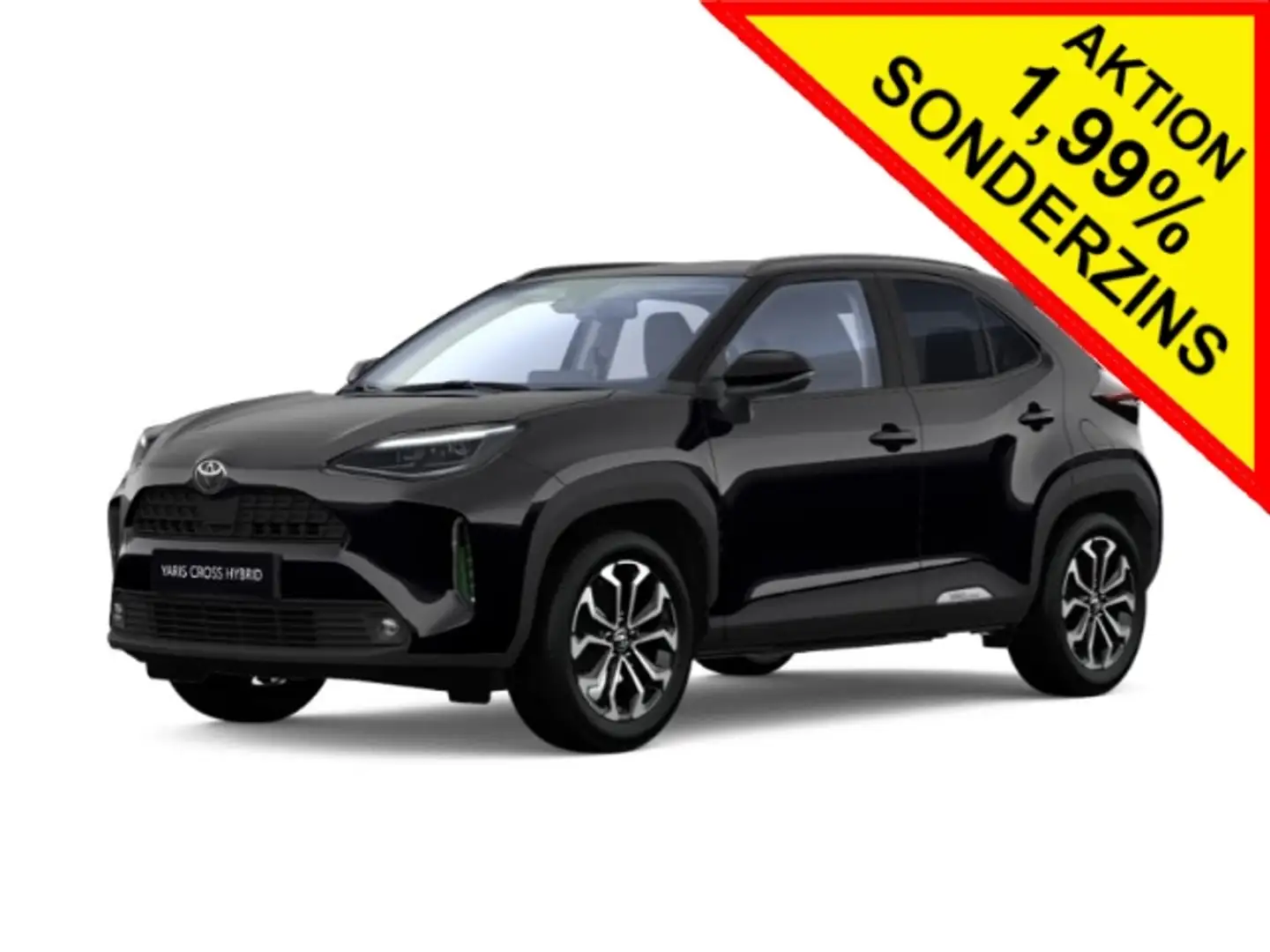 Toyota Yaris Cross TEAMPLAYER+SAFETY-P+WINTER-P+2025 Schwarz - 1