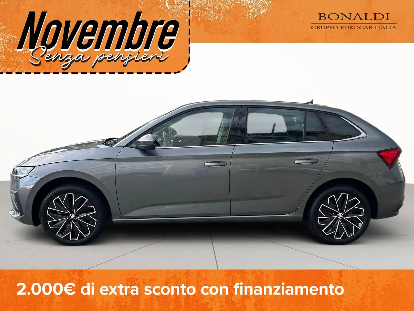 Skoda Scala 1.0 tsi selection 115cv dsg Gris - 2