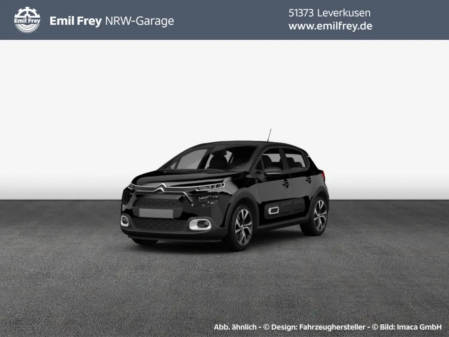 Citroen C3 Pure Tech 110 S&S EAT6 SHINE PACK Noir - 1