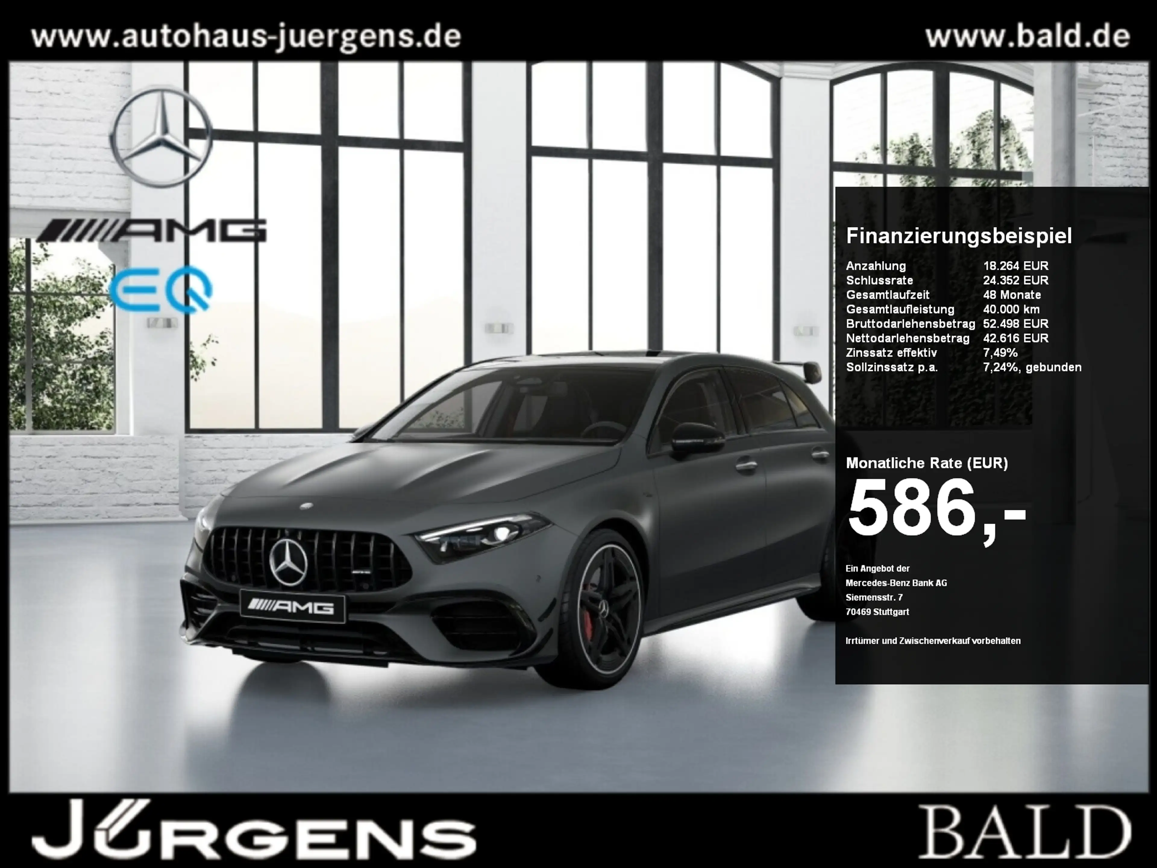 Mercedes-Benz A 45 AMG S 4M+ Perf.Sitze/Aero/Pano/360/MLB/HUD