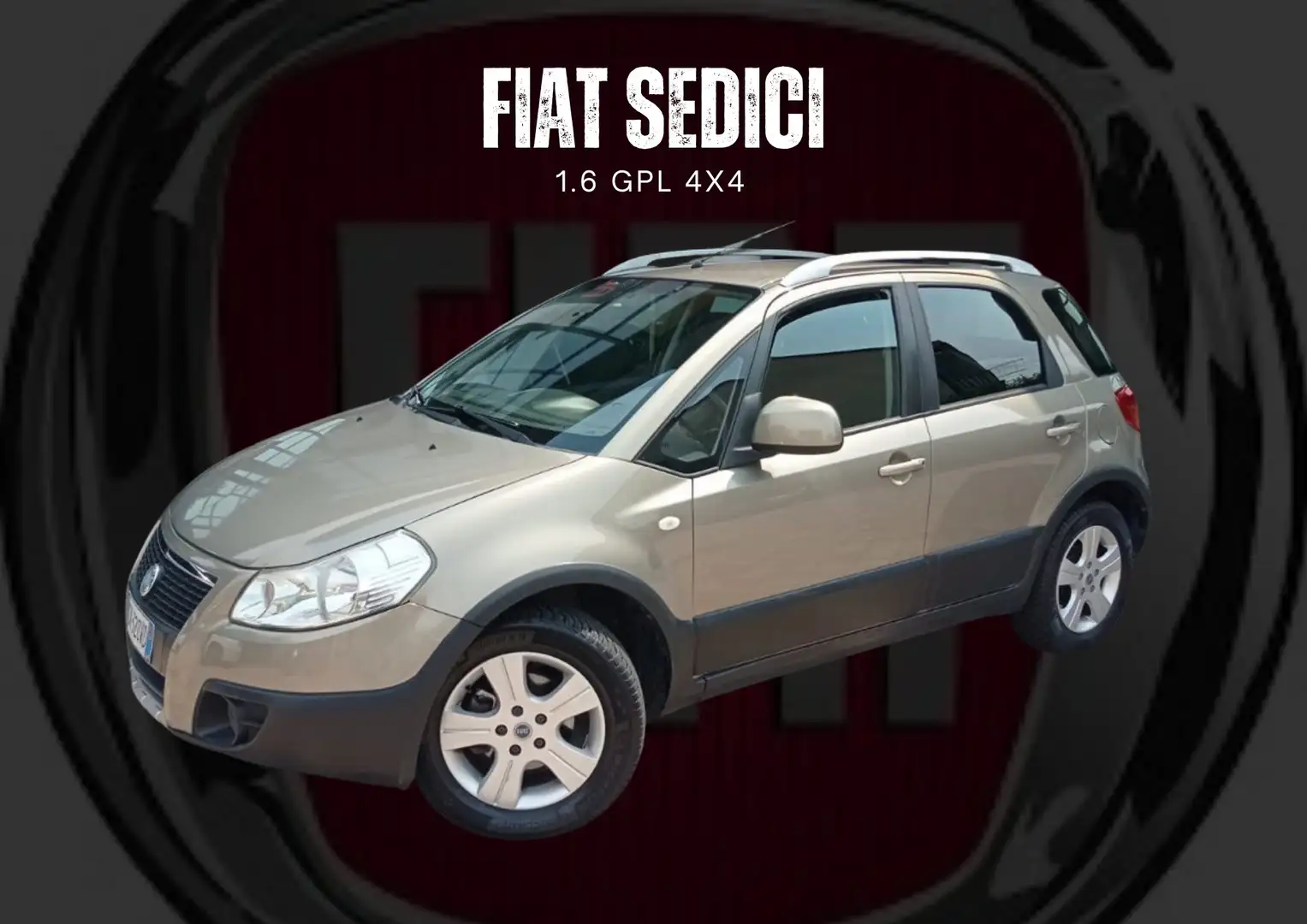 Fiat Sedici 1.6 16v Emotion 4x4 107cv GPL Beige - 1