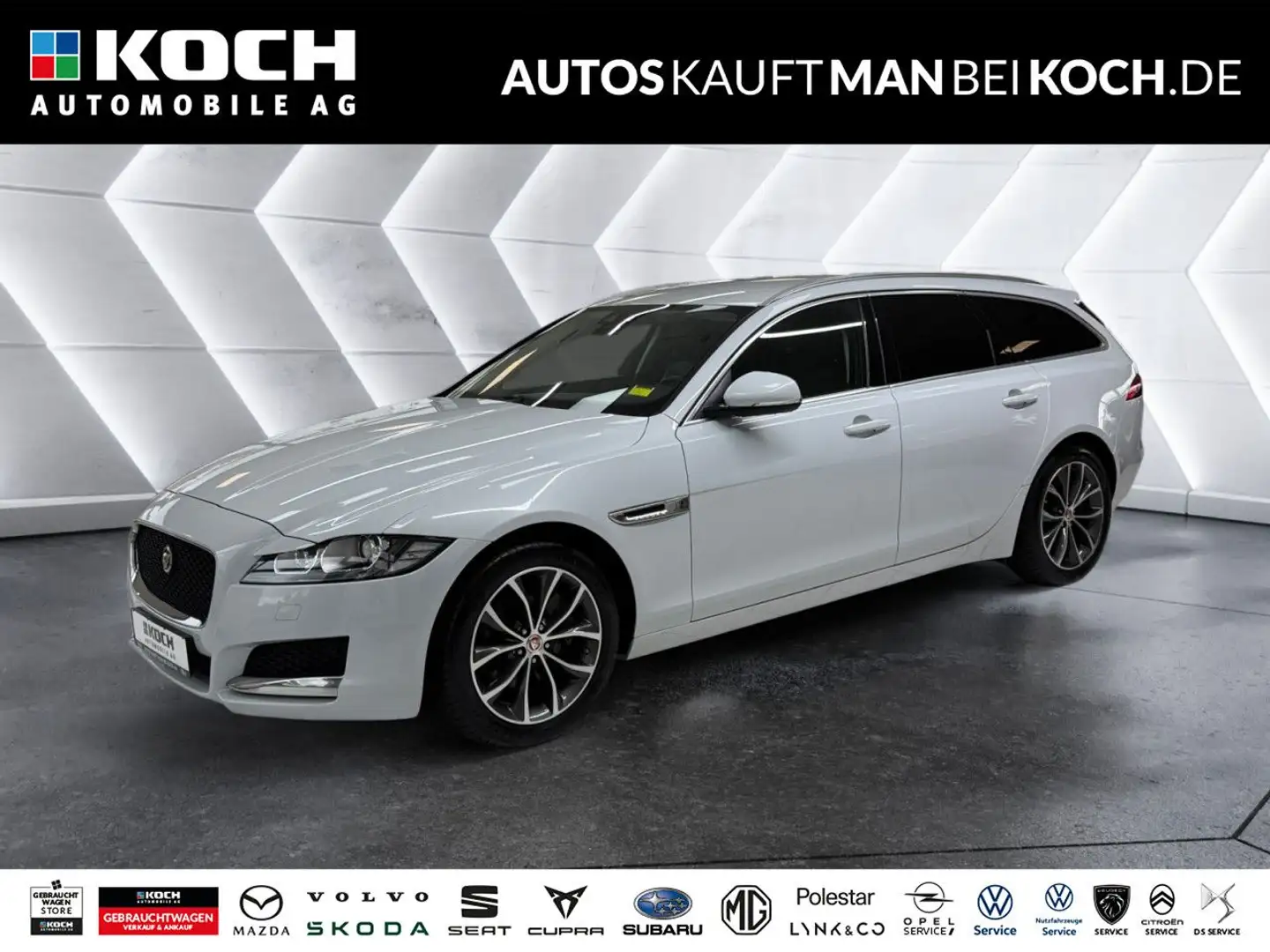 Jaguar XF 25d AWD Prestige LEDER XENON NAVI KAMERA Klima Weiß - 1