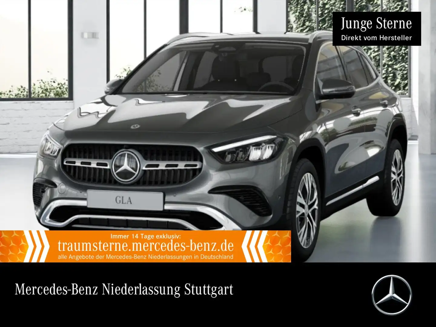Mercedes-Benz GLA 250 e PROGRESSIVE+360°+LED+TOTW+KEYLESS+8G Grau - 1