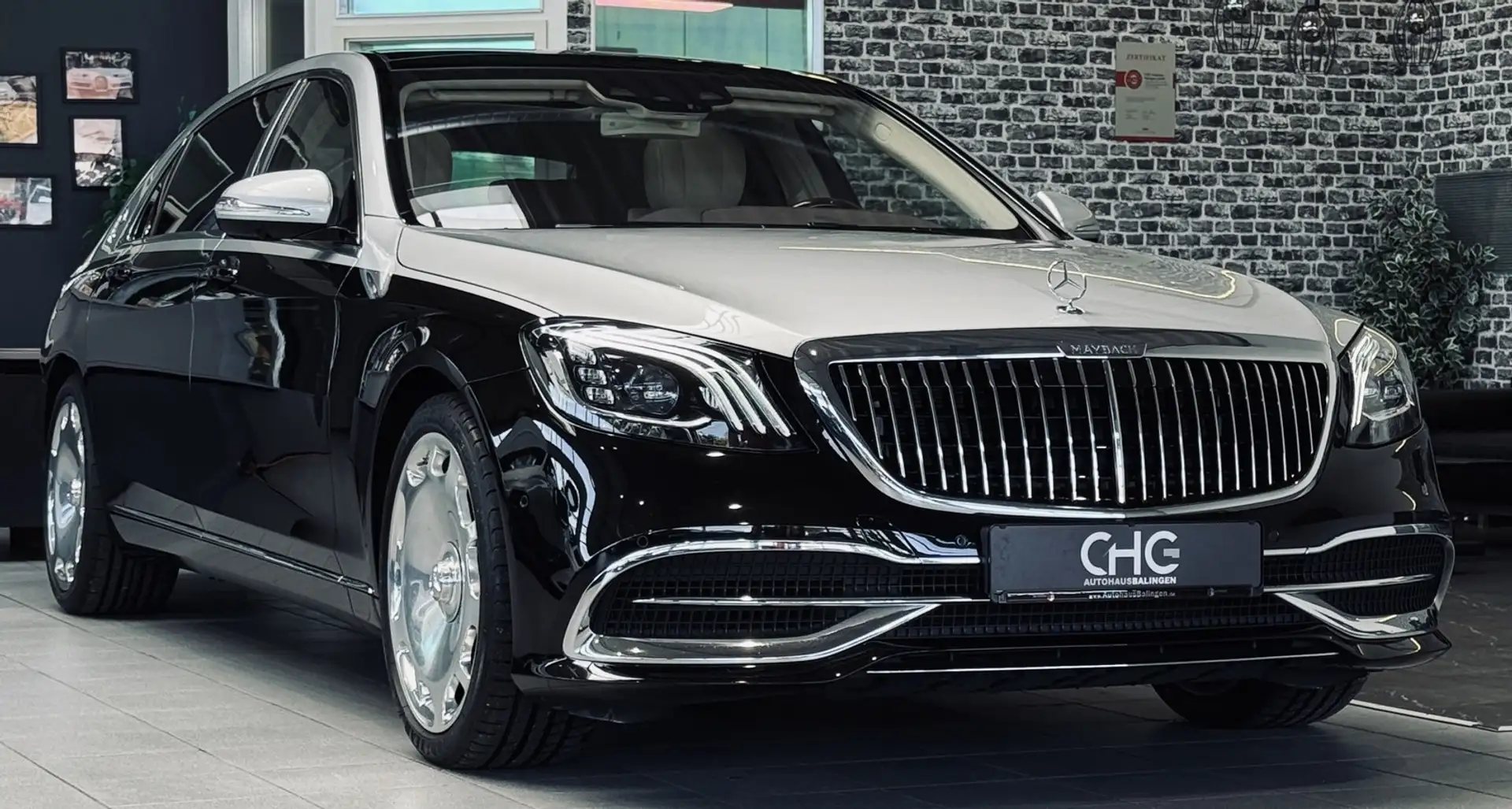 Mercedes-Benz S 560 MAYBACH FIRST CLASS|BURMESTER HIGH|FULL* Negro - 1