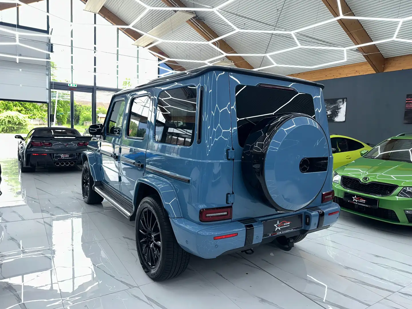 Mercedes-Benz G 500 G 500 G MANUFAKTUR CHINABLAU UNI Bleu - 1