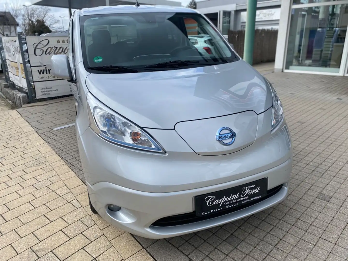 Nissan E-NV200 BATTERIE INKLUSIVE, NAVI, KAMERA uvm. Argent - 2