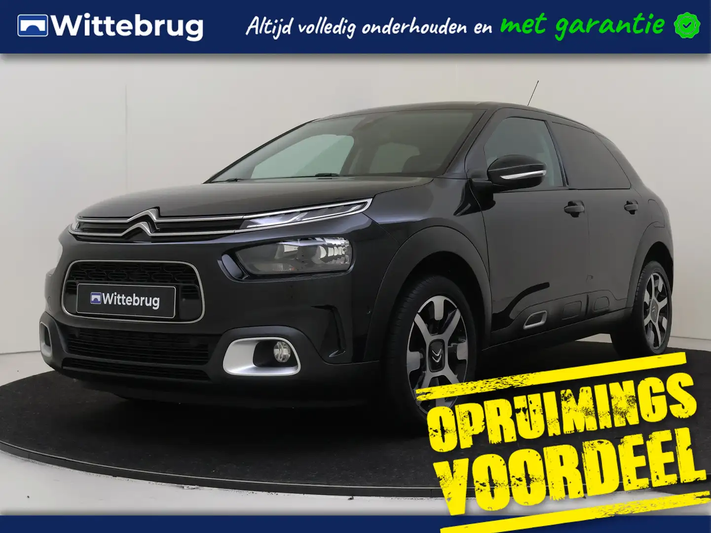 Citroen C4 Cactus 1.2 PureTech Shine Plus | Panoramadak | Keyless en Noir - 1