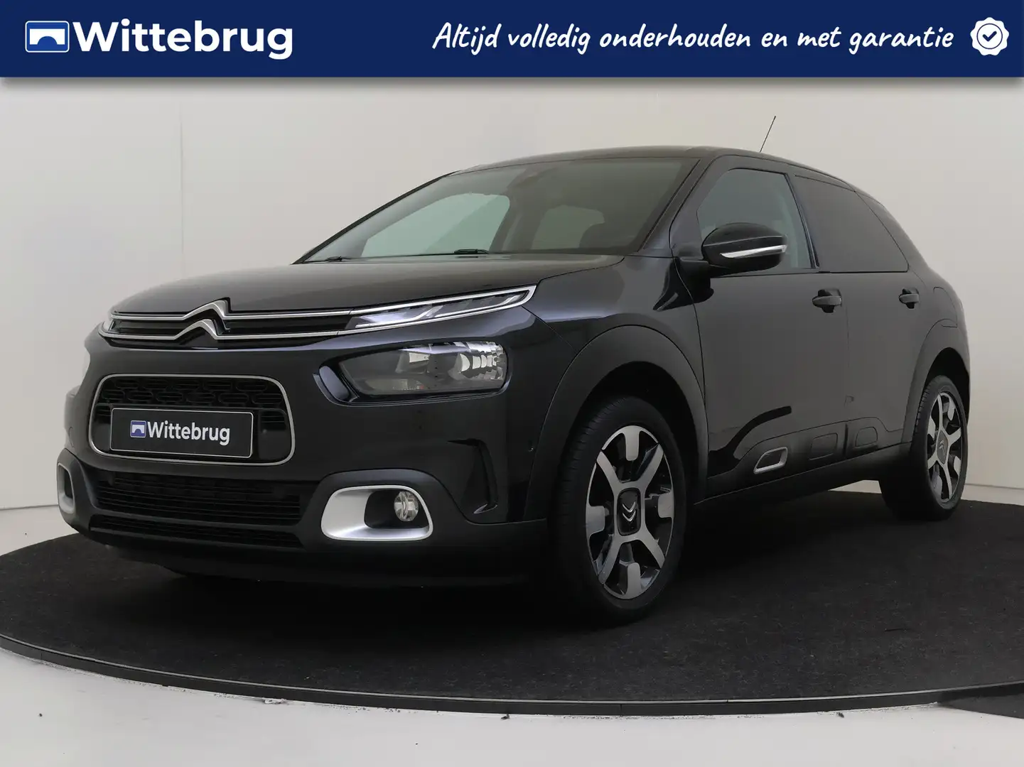 Citroen C4 Cactus 1.2 PureTech Shine Plus | glazen panoramadak | Key Zwart - 1
