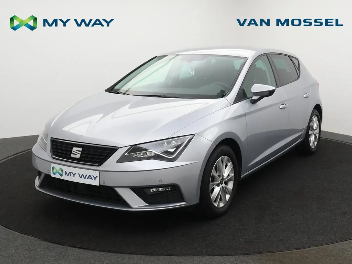 SEAT Leon Leon 5D Move! Ultima 1.0TSI 115PK *NAVI*CRUISE*PDC*AIRCO*BLTH*... Argent - 1